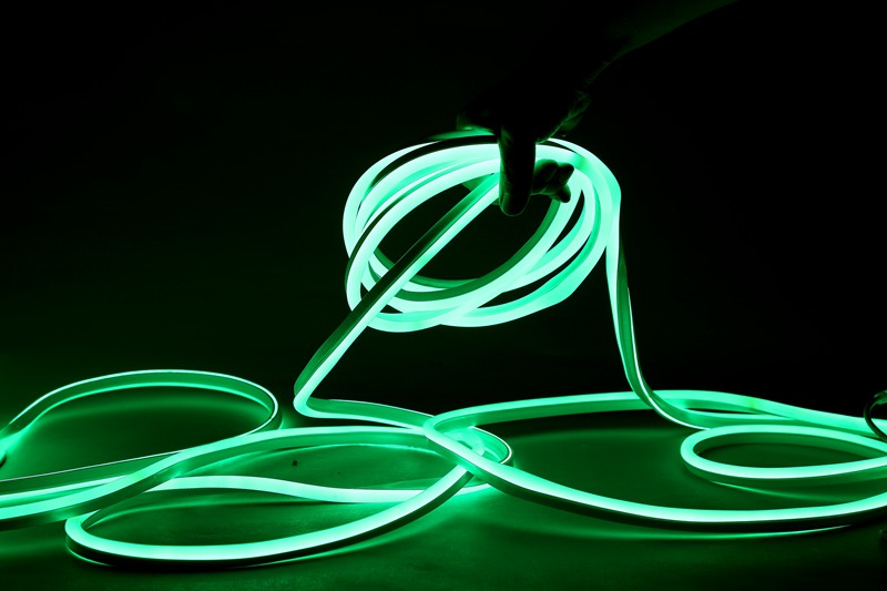 Lampu Jalur Led Hijau Kalis Air