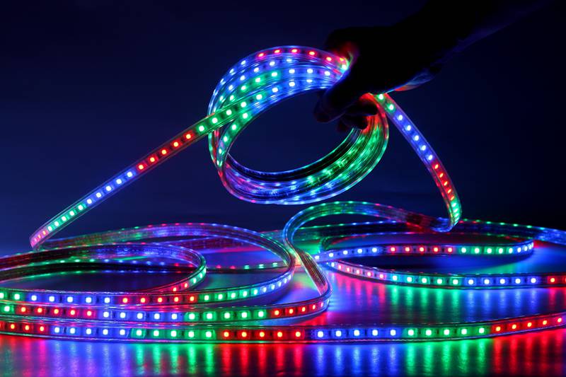 5050 60D 10mm RGB bande lumineuse