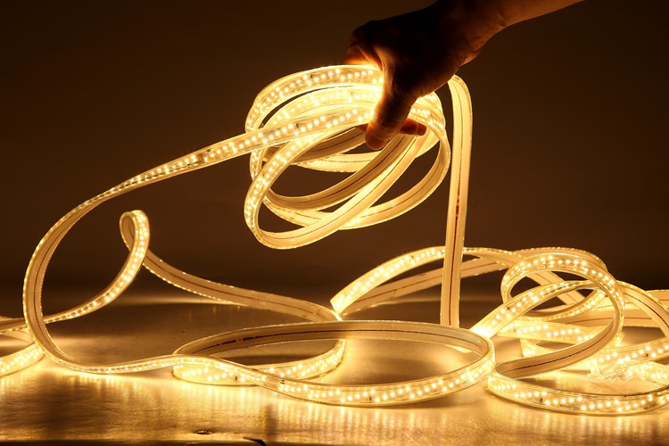2025 180D 12MM Warm White Light Strip