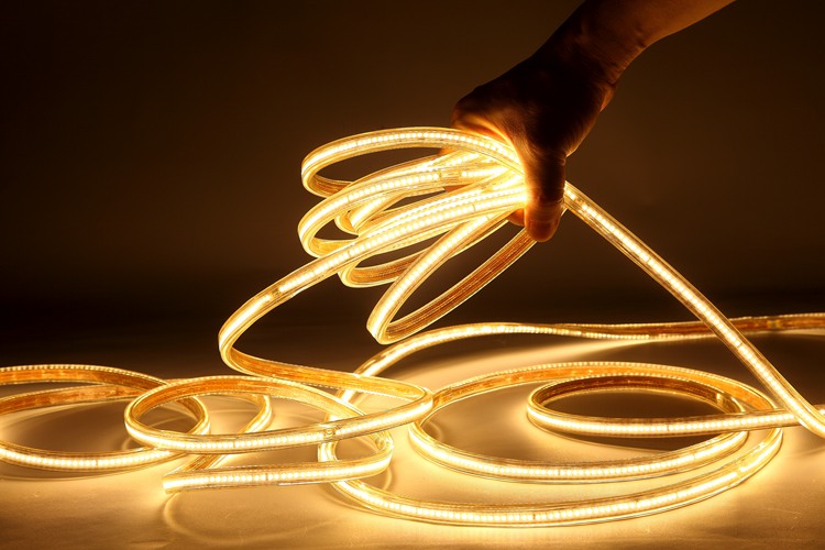 2025 120D 6MM Golden Light Strip