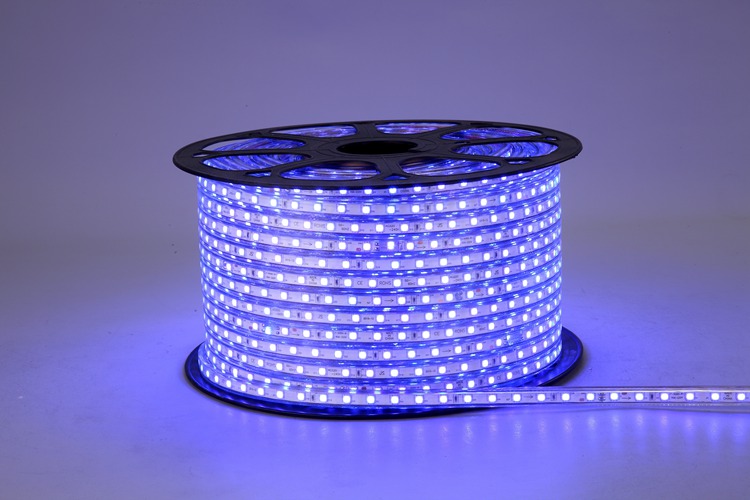 Lampu Jalur Biru Led
