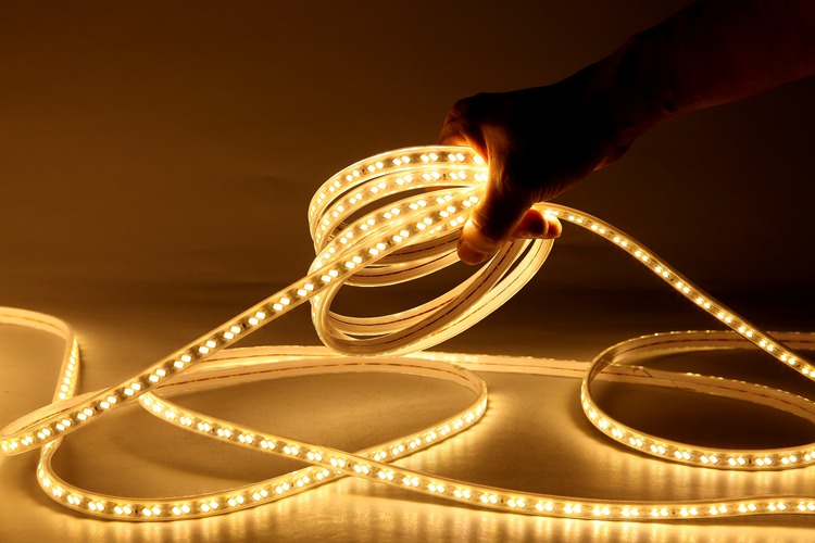 5730 120D 10MM Warm White Light Strip