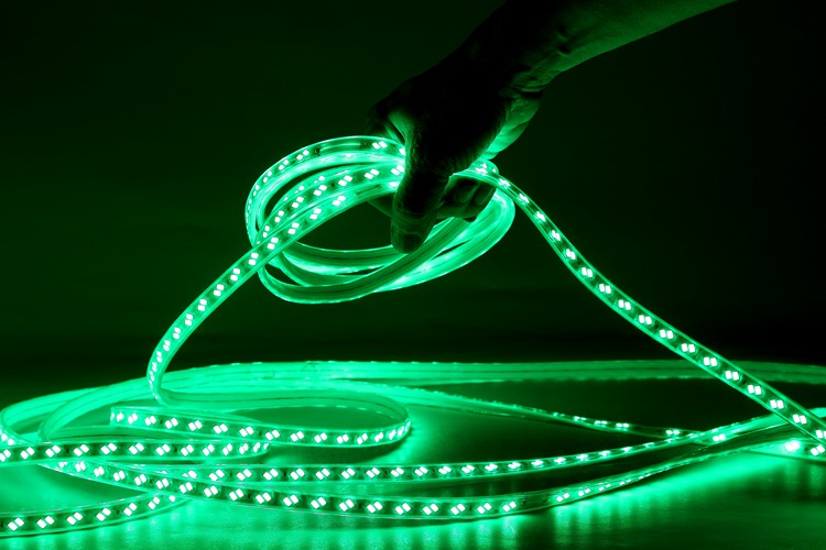 5730 120D 12MM Green Light Strip