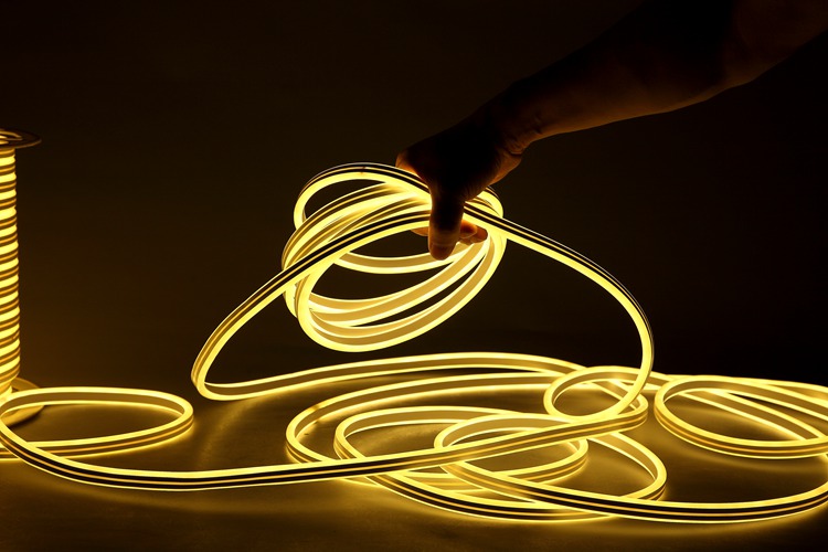 Double-Sided Flexible Yellow Light Strip