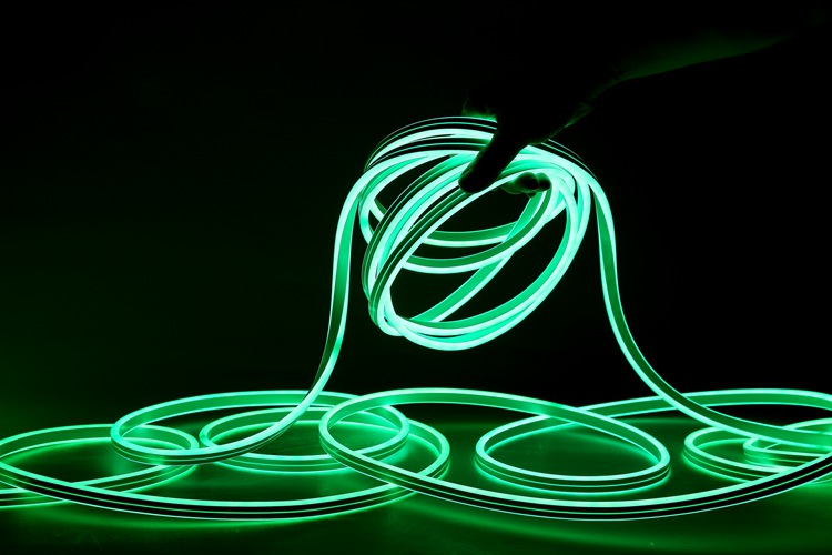 Double-Sided Flexible Green Light Strip